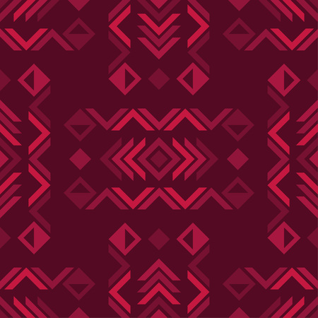 Ethnic boho seamless pattern. Traditional ornament. Geometric background. Tribal pattern. Folk...