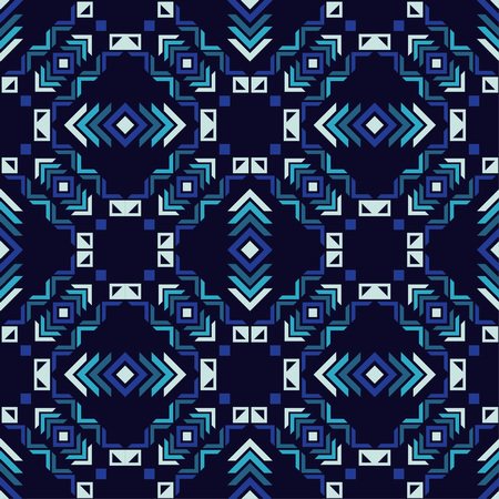 Ethnic boho seamless pattern. Traditional ornament. Geometric background. Tribal pattern. Folk...
