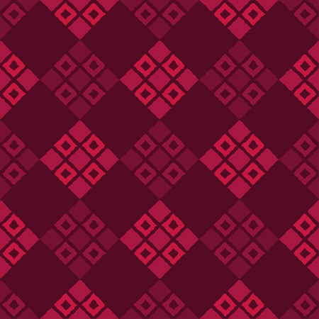 Seamless geometric pattern. The texture of rhombus. Scribble texture. Textile rapport.のイラスト素材