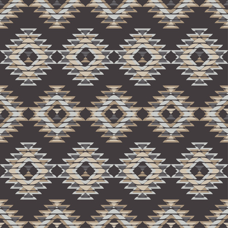 Ethnic boho seamless pattern. Traditional ornament. Geometric background. Tribal pattern. Folk...