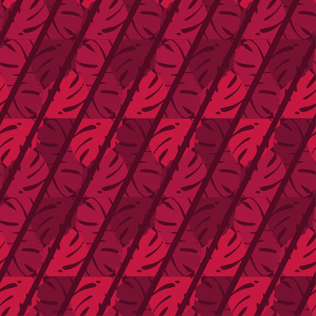 Seamless abstract geometric pattern. Texture of palm leaves. The texture of the strips. Scribble texture. Textile rapport.のイラスト素材