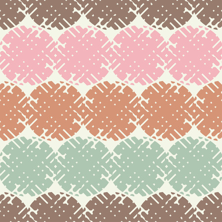 Polka dot seamless pattern. The texture of the strips and dots. Geometric background. Scribble texture. Theextile rapport.のイラスト素材