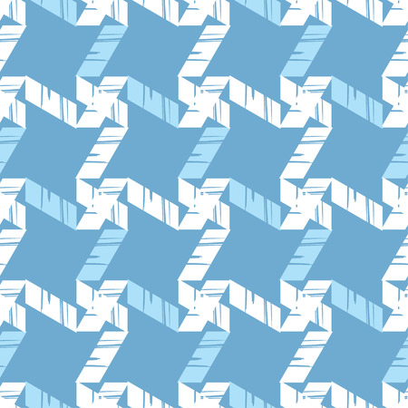 Seamless abstract geometric pattern. The texture of the strips. Brushwork. Hand hatching. Textile...