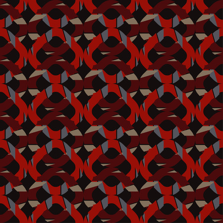 Seamless abstract geometric pattern. Mosaic texture. Brushwork. Hand hatching. Scribble texture....
