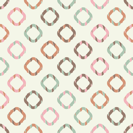 Seamless abstract geometric pattern. Mosaic texture. Brushwork. Hand hatching. Scribble texture. Textile rapport.のイラスト素材