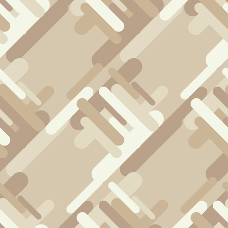 Seamless abstract geometric pattern. Mosaic texture. Dynamic shapes composition. Textile rapport.のイラスト素材