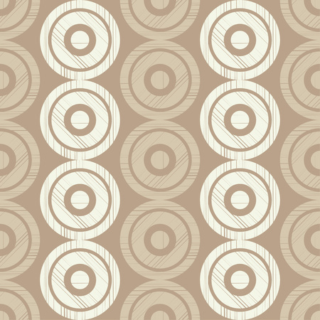 Polka dot seamless pattern. Geometric background. Dots, circles and buttons. Theextile rapport.のイラスト素材