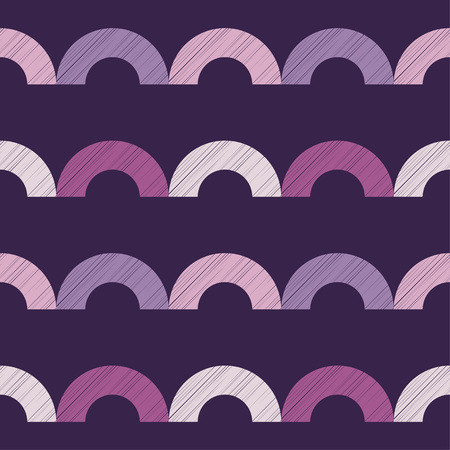 Polka dot seamless pattern. Geometric background. Dots, circles and buttons. Theextile rapport.のイラスト素材