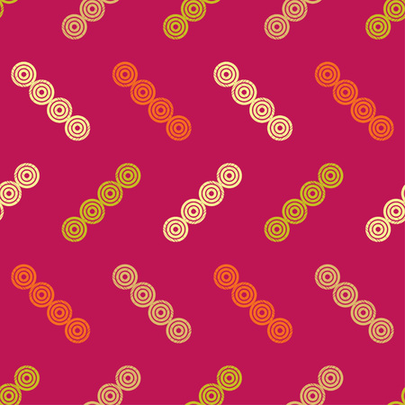Polka dot seamless pattern. Geometric background. Dots, circles and buttons. Theextile rapport.のイラスト素材