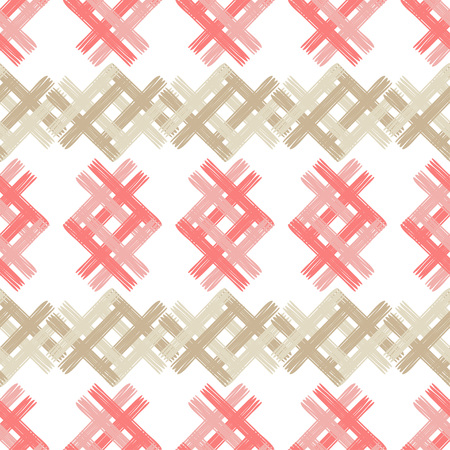 Ethnic boho seamless pattern. Traditional ornament. Geometric background. Tribal pattern. Folk motif. Textile rapport.のイラスト素材