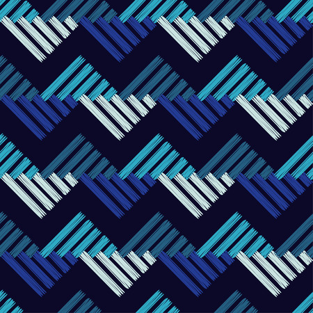 Seamless abstract geometric pattern. Mosaic texture. Brushwork. Hand hatching. Scribble texture....
