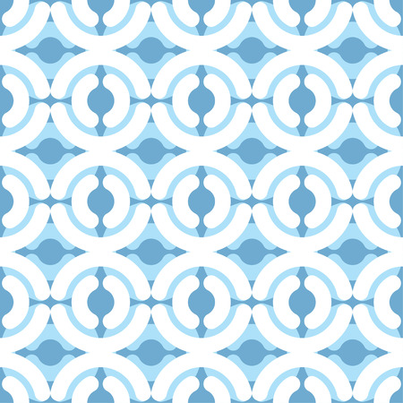 Polka dot seamless pattern. Geometric background. Dots, circles and buttons. Theextile rapport.のイラスト素材