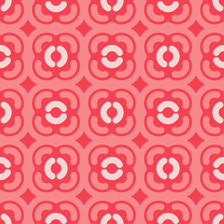Seamless abstract geometric pattern. Mosaic texture. Semicircle. Wave. Textile rapport.のイラスト素材