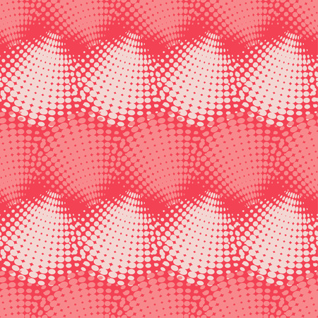 Seamless abstract geometric pattern. Mosaic texture. Halftone. Brushwork. Can be used for wallpaper, textile, wrapping, web page background.のイラスト素材