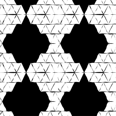 Seamless abstract geometric pattern. Triangles. Vector pattern. Mosaic texture. Can be used for...