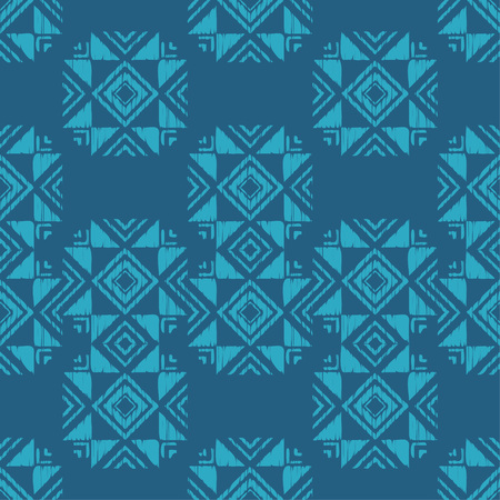 Ethnic boho seamless pattern. Traditional ornament. Tribal pattern. Folk motif. Can be used for wallpaper, textile, invitation card, wrapping, web page background.のイラスト素材