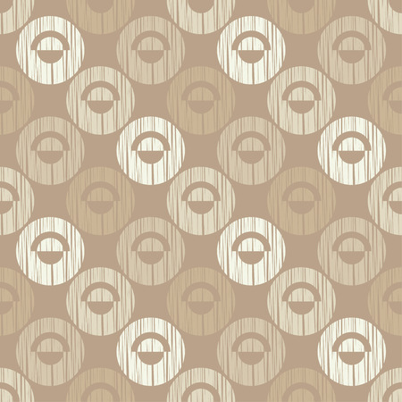 Polka dot seamless pattern. Geometric background. Dots, circles and buttons. Hand hatching. Scribble texture. Can be used for wallpaper, textile, wrapping, web page background.のイラスト素材