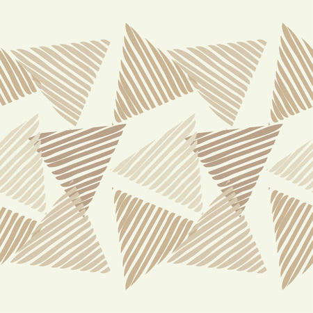 Trendy seamless pattern designs. Figures from Strips. Vector geometric background. Mosaic texture. Can be used for wallpaper, textile, wrapping, web page background.のイラスト素材