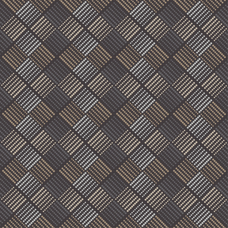 Rectangles of points. Trendy seamless pattern designs. Vector geometric background. Mosaic texture....