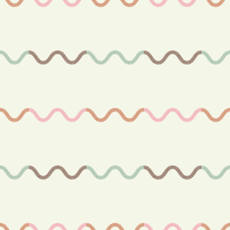 Trendy seamless pattern designs. Wave of stripes. Vector geometric background. Can be used for wallpaper, textile, wrapping, web page background.のイラスト素材