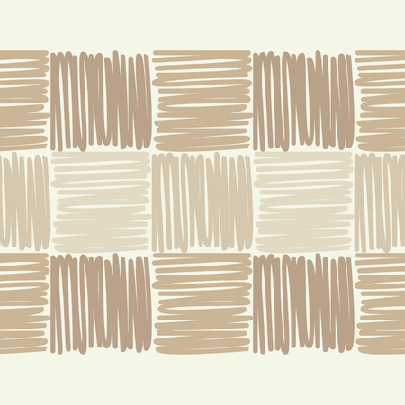 Trendy seamless pattern designs. Patchwork texture. Weaving. Vector geometric background. Can be used for wallpaper, textile, wrapping, web page background.のイラスト素材