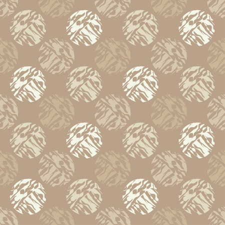 Polka dot seamless pattern. Mosaic of circles with patterned texture. Geometric background. Can be used for wallpaper, textile, wallpaper, web page background.のイラスト素材