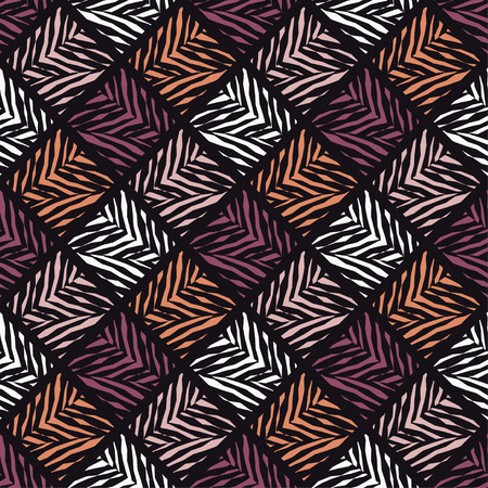 Ethnic boho seamless pattern. Traditional ornament. Tribal pattern. Folk motif. Can be used for wallpaper, textile, invitation card, wrapping, web page background.のイラスト素材