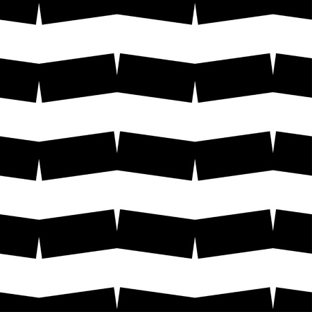 Trendy seamless pattern designs. Black and and white figures. Vector geometric background. Can be used for wallpaper, textile, wrapping, web page background.のイラスト素材