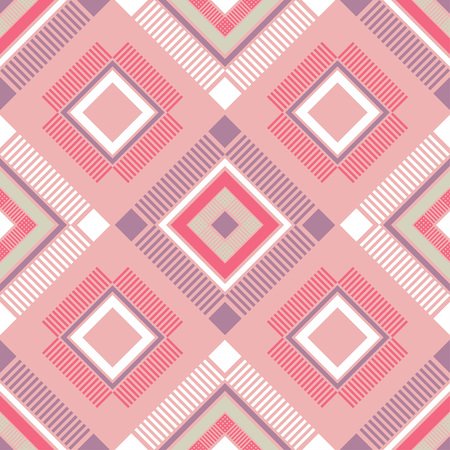 Seamless pattern with plaid texture. Tartan. Scottish, English fabric. Vector illustration. Can be used for wallpaper, textile, wrapping, web page background.のイラスト素材