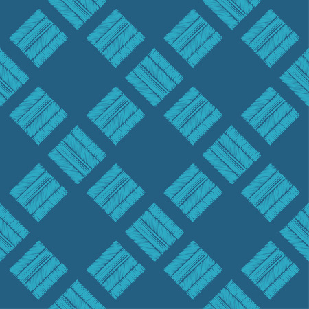 Ethnic boho seamless pattern. Patchwork texture. Weaving. Traditional ornament. Tribal pattern. Folk motif. Can be used for wallpaper, textile, wrapping, web page background.のイラスト素材