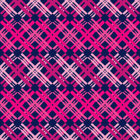 Trendy seamless pattern designs. The shapes of the strips. Patchwork texture. Weaving. Vector geometric background. Can be used for wallpaper, textile, wrapping, web page background.のイラスト素材