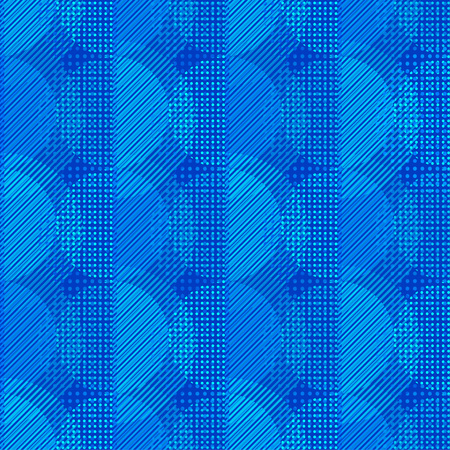 Polka dot seamless pattern. Circles of dots and stripes. Geometric background. Can be used for wallpaper, textile, wrapping, web page background.のイラスト素材