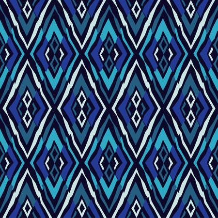 Ethnic boho seamless pattern. Patchwork texture. Weaving. Traditional ornament. Tribal pattern. Folk motif. Can be used for wallpaper, textile, wrapping, web page background.のイラスト素材