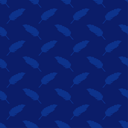 Ethnic feathers seamless pattern. Simple silhouettes. Can be used for wallpaper, textile, wrapping, web page background.のイラスト素材