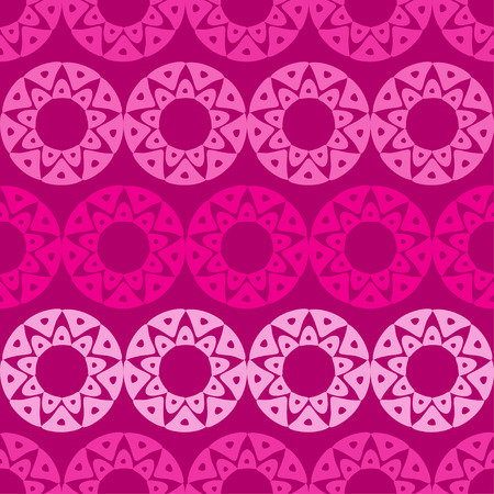 Polka dot seamless pattern. Ethnic sun. Geometric background. Can be used for wallpaper, textile, wrapping, web page background.のイラスト素材