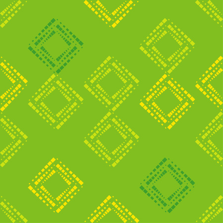 Trendy seamless pattern designs. The shapes of the squares. Halftone. Vector geometric background. Can be used for wallpaper, textile, wrapping, web page background.のイラスト素材