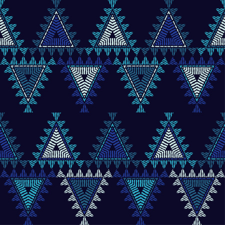Ethnic boho seamless pattern. Patchwork texture. Weaving. Traditional ornament. Tribal pattern. Folk...