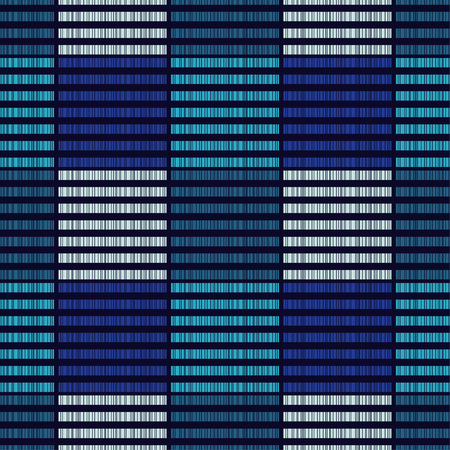 Trendy seamless pattern designs. A mosaic of stripes with the old texture. Vector geometric background. Can be used for wallpaper, textile, wrapping, web page background.のイラスト素材