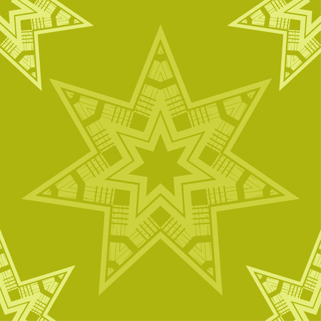 Seamless vector background. Stars with hatching. Hand drawing. Can be used for wallpaper, textile, wrapping, web page background.のイラスト素材