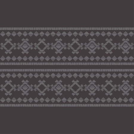 Ethnic boho seamless pattern. Embroidery on fabric. Patchwork texture. Weaving. Traditional...