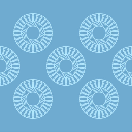 Polka dot seamless pattern. Mosaic of ethnic figures. Geometric background. Can be used for wallpaper, textile, wrapping, web page background.のイラスト素材