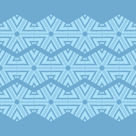 Seamless vector background with Decorative Snowflakes. Merry Christmas! Vector illustration. Can be used for wallpaper, textile, invitation card, wrapping, web page background.のイラスト素材