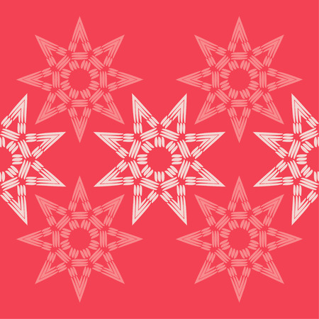 Stars of stripes. Ethnic boho seamless pattern. Lace. Embroidery on fabric. Patchwork texture. Weaving. Traditional ornament. Tribal pattern. Folk motif. Can be used for wallpaper, textile, wrapping, web.のイラスト素材