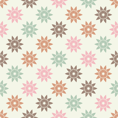 Ethnic boho seamless pattern. Lace. Embroidery on fabric. Patchwork texture. Weaving. Traditional ornament. Tribal pattern. Folk motif. Can be used for wallpaper, textile, wrapping, web.のイラスト素材