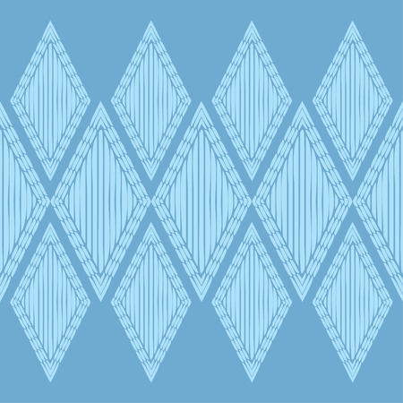 Ethnic boho seamless pattern. Lace. Embroidery on fabric. Patchwork texture. Weaving. Traditional ornament. Tribal pattern. Folk motif. Can be used for wallpaper, textile, wrapping, web.のイラスト素材