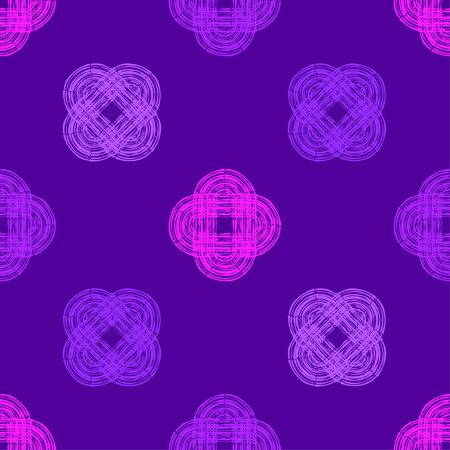 Ethnic boho seamless pattern. Lace. Embroidery on fabric. Patchwork texture. Weaving. Traditional ornament. Tribal pattern. Folk motif. Can be used for wallpaper, textile, wrapping, web. のイラスト素材