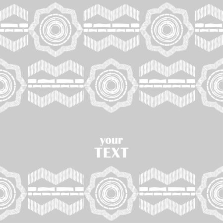 Polka dots seamless pattern. Mosaic of ethnic figures. Patterned texture. Geometric background. Can be used for wallpaper, textile, invitation card, wrapping, web page background.のイラスト素材