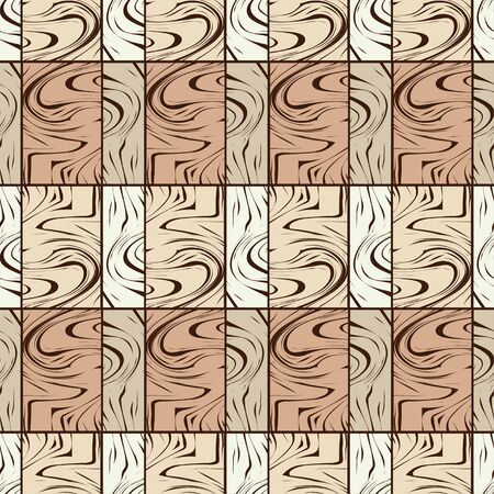 Ethnic boho seamless pattern. Lace. Embroidery on fabric. Patchwork texture. Weaving. Traditional ornament. Tribal pattern. Folk motif. Can be used for wallpaper, textile, wrapping, web. のイラスト素材