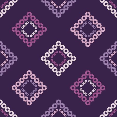 Ethnic boho seamless pattern. Lace. Embroidery on fabric. Patchwork texture. Weaving. Traditional...