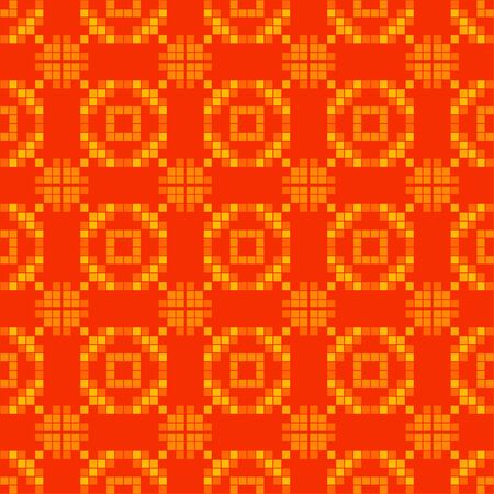 Ethnic boho ornament. Seamless pattern. Tribal motif. Vector illustration for web design or print.のイラスト素材